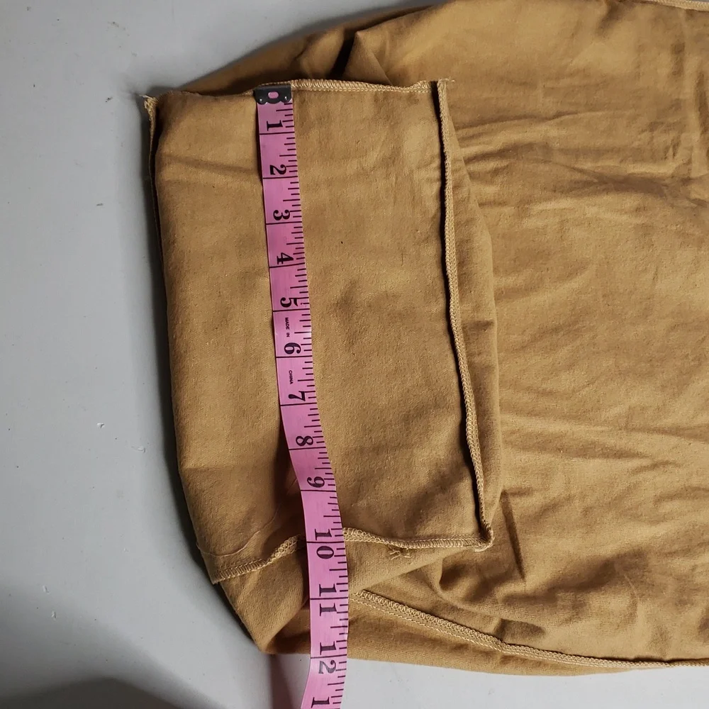 Louis Vuitton 100% Cotton Large Logo Drawstring Dust Bag Soft Neutral Italy - Picture 9 of 11